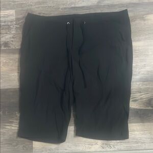 Black Drawstring Shorts
